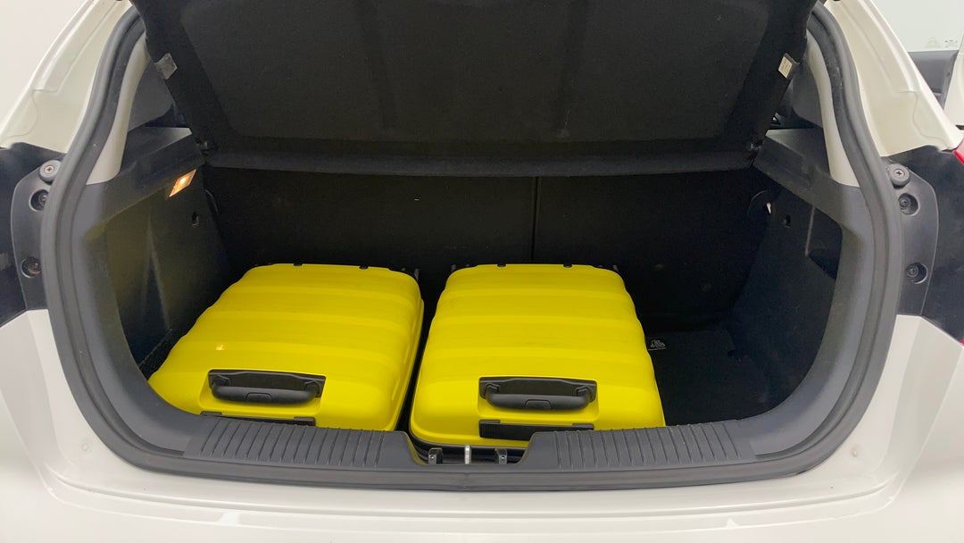 Boot Inside View with Luggage