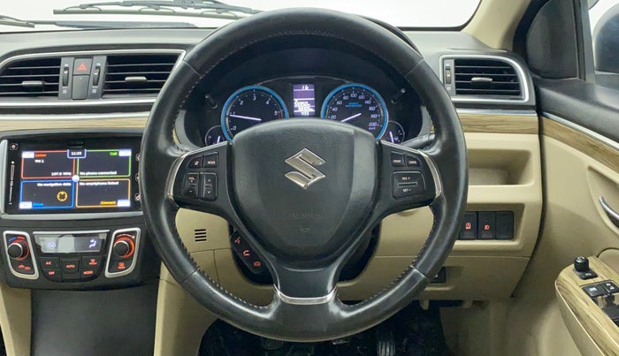2018 Maruti Ciaz ALPHA DIESEL 1.3, Diesel, Manual, 58,305 km, Steering Wheel Close Up