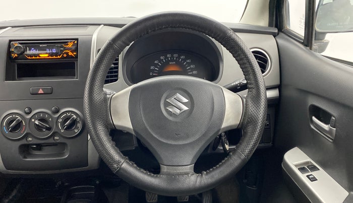2010 Maruti Wagon R LXI, Petrol, Manual, 55,048 km, Steering Wheel Close Up