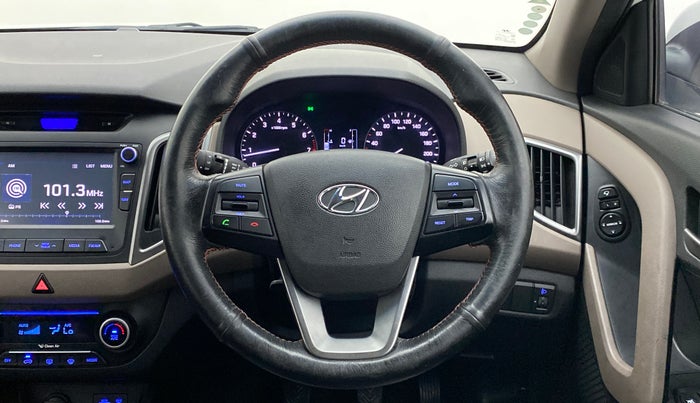 2015 Hyundai Creta 1.6 SX PLUS PETROL, Petrol, Manual, 35,025 km, Steering Wheel Close Up