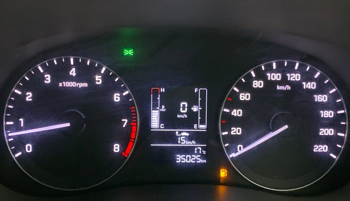 2015 Hyundai Creta 1.6 SX PLUS PETROL, Petrol, Manual, 35,025 km, Odometer Image