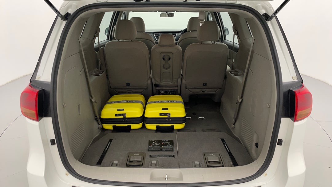 Boot Inside View with Luggage