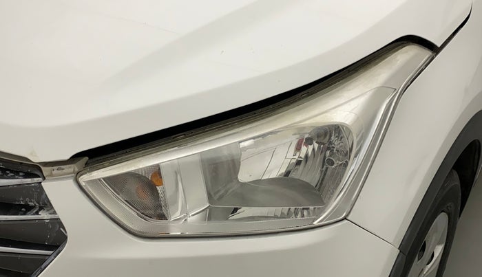2016 Hyundai Creta E PLUS 1.6 PETROL, CNG, Manual, 85,035 km, Left headlight - Faded