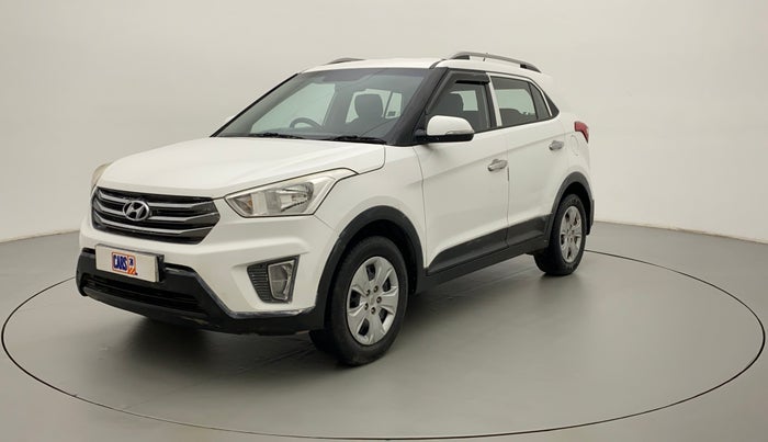 2016 Hyundai Creta E PLUS 1.6 PETROL, CNG, Manual, 85,035 km, Left Front Diagonal