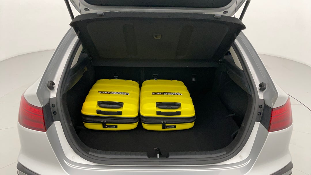 Boot Inside View with Luggage