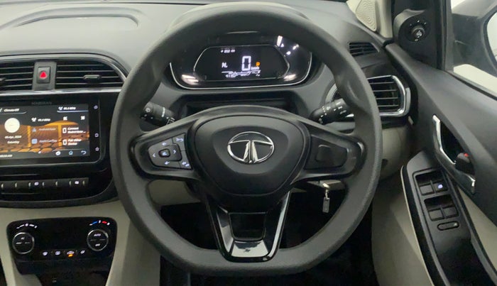 2022 Tata Tiago XZA PLUS PETROL, Petrol, Automatic, 4,119 km, Steering Wheel Close Up