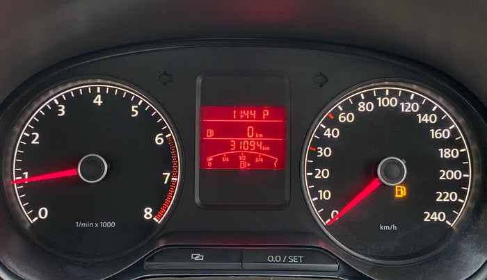2013 Volkswagen Vento COMFORTLINE TSI AT PETROL, Petrol, Automatic, 31,009 km, Odometer Image