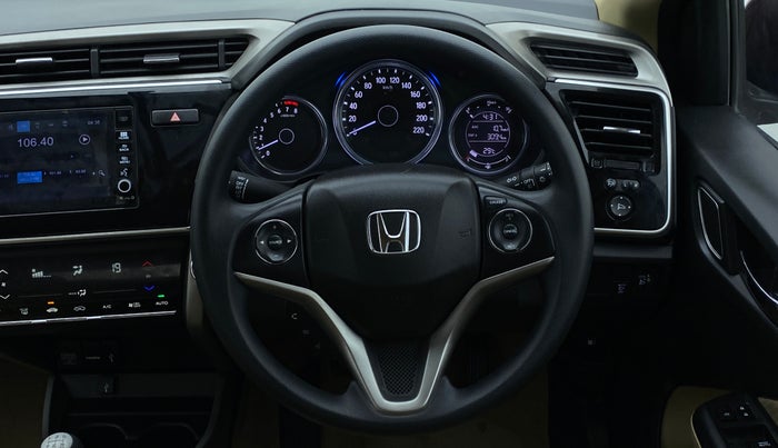 2017 Honda City V MT PETROL, Petrol, Manual, 40,683 km, Steering Wheel Close Up