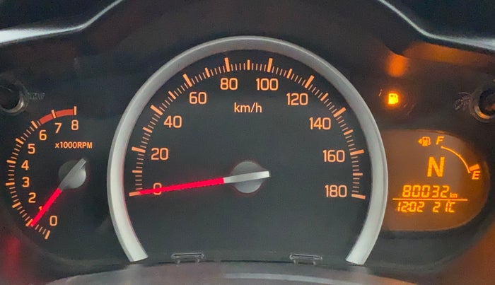 2017 Maruti Celerio X ZXI AMT, Petrol, Automatic, 80,098 km, Odometer Image
