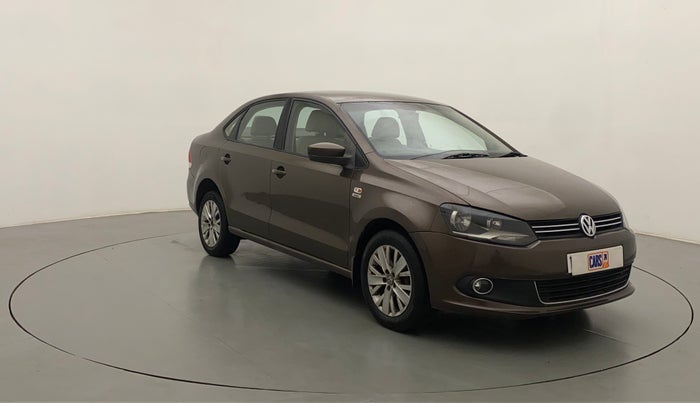 2015 Volkswagen Vento HIGHLINE PETROL AT, Petrol, Automatic, 47,698 km, Right Front Diagonal