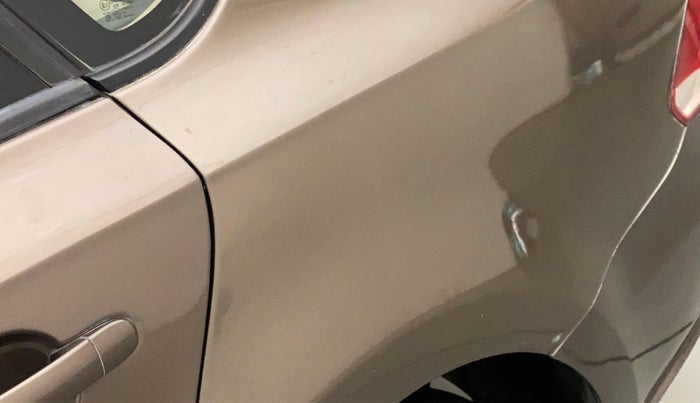 2015 Volkswagen Vento HIGHLINE PETROL AT, Petrol, Automatic, 47,698 km, Left quarter panel - Paint has minor damage