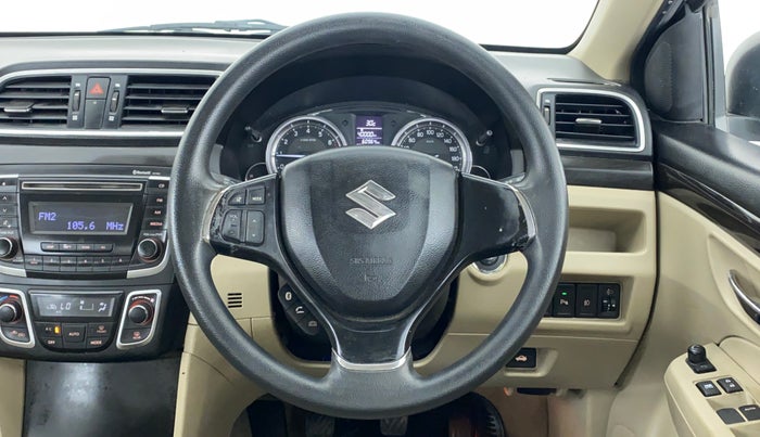 2014 Maruti Ciaz ZXI, Petrol, Manual, 60,364 km, Steering Wheel Close Up