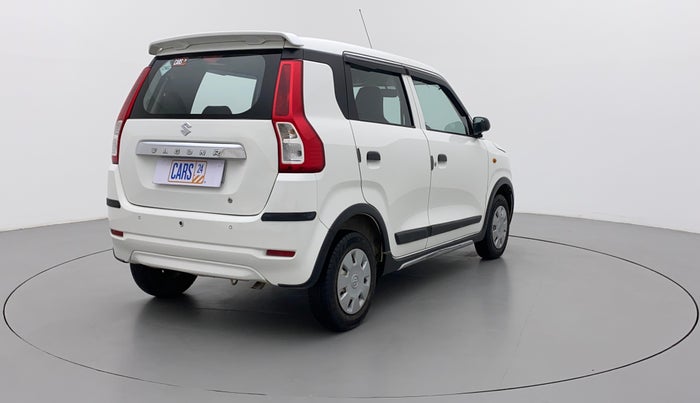 2019 Maruti New Wagon-R LXI CNG 1.0, CNG, Manual, 30,062 km, Right Back Diagonal