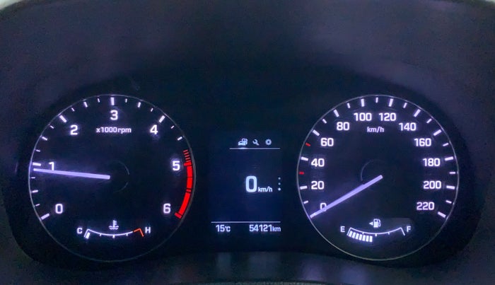 2016 Hyundai Creta 1.6 SX (O) CRDI, Diesel, Manual, 53,957 km, Odometer Image