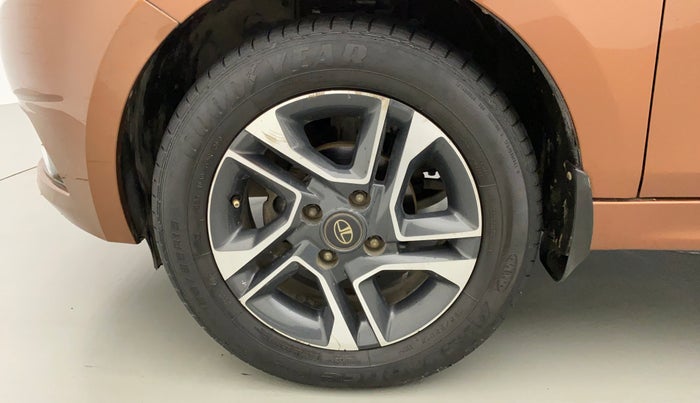 2017 Tata TIGOR XZ (O) PETROL, Petrol, Manual, 78,709 km, Left Front Wheel