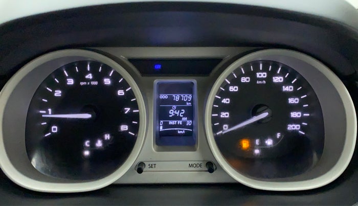 2017 Tata TIGOR XZ (O) PETROL, Petrol, Manual, 78,709 km, Odometer Image