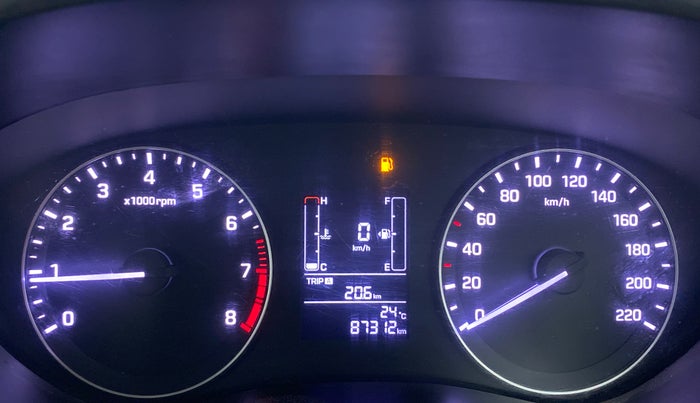 2016 Hyundai Elite i20 SPORTZ 1.2, Petrol, Manual, 87,312 km, Odometer Image