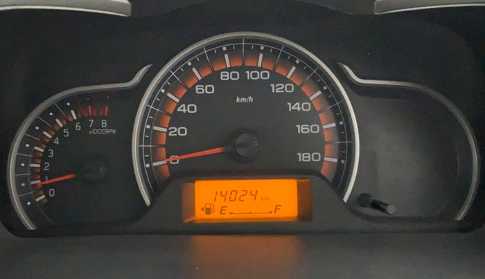 2017 Maruti Alto K10 VXI P, Petrol, Manual, 14,068 km, Odometer Image