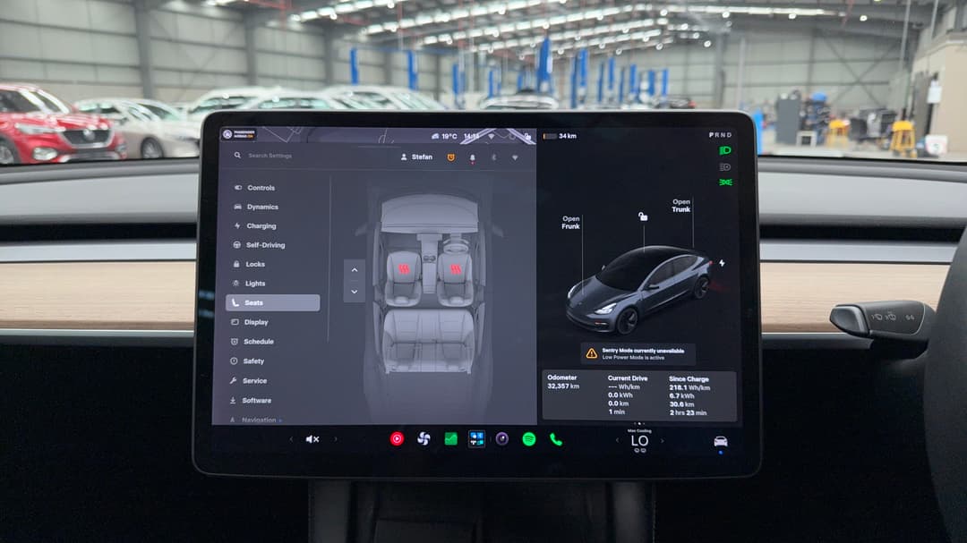2021 Tesla Model 3 Standard Range Plus RWD, Automatic, 32357 km, Ventilated Seats
