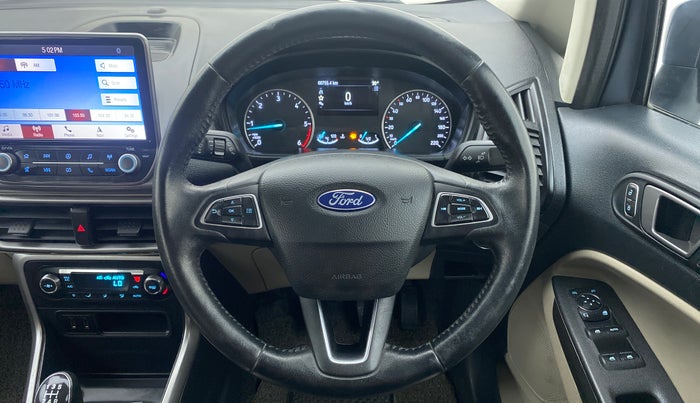2020 Ford Ecosport TITANIUM 1.5L DIESEL, Diesel, Manual, 68,866 km, Steering Wheel Close Up