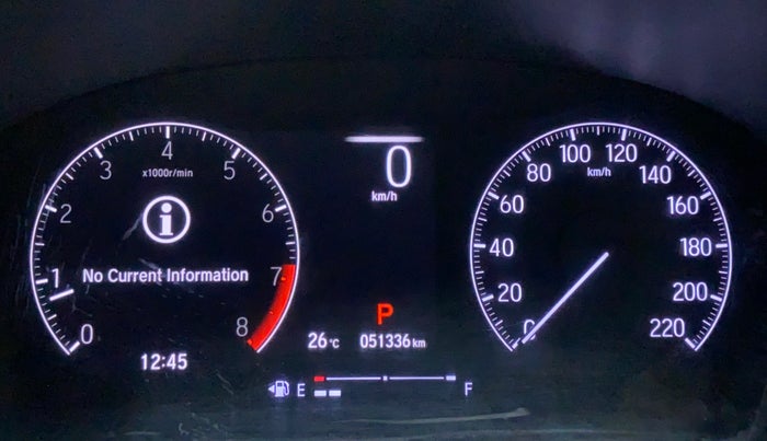 2020 Honda City ZX CVT, Petrol, Automatic, 51,409 km, Odometer Image