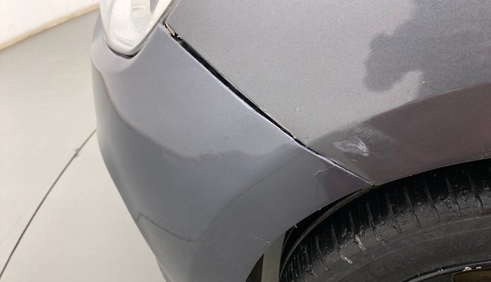 2015 Hyundai Grand i10 ASTA AT 1.2 KAPPA VTVT, Petrol, Automatic, 77,381 km, Front bumper - Paint has minor damage