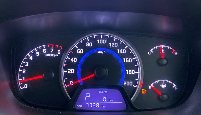 2015 Hyundai Grand i10 ASTA AT 1.2 KAPPA VTVT, Petrol, Automatic, 77,381 km, Odometer Image