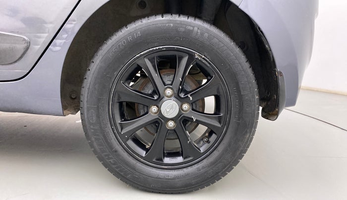 2015 Hyundai Grand i10 ASTA AT 1.2 KAPPA VTVT, Petrol, Automatic, 77,381 km, Left Rear Wheel