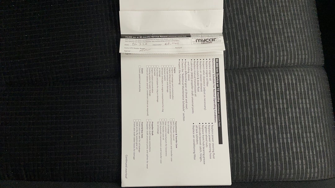 2019 Isuzu D-MAX Sx (4x4), Automatic, 76240 km, Service History