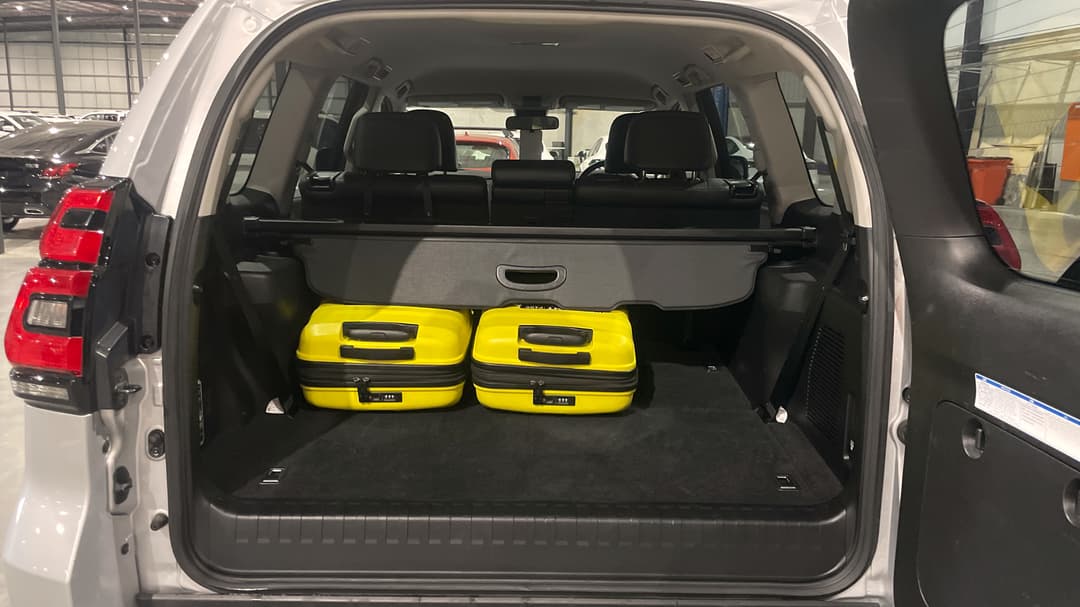 2020 Toyota Landcruiser Prado Gxl (4x4), Automatic, 42965 km, Boot Inside View with Luggage