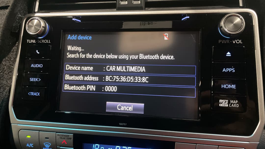 2020 Toyota Landcruiser Prado Gxl (4x4), Automatic, 42965 km, Android/Apple Car Play