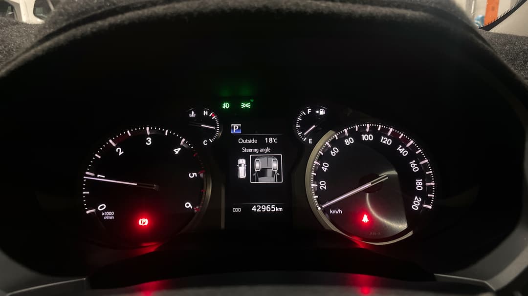 2020 Toyota Landcruiser Prado Gxl (4x4), Automatic, 42965 km, Odometer View