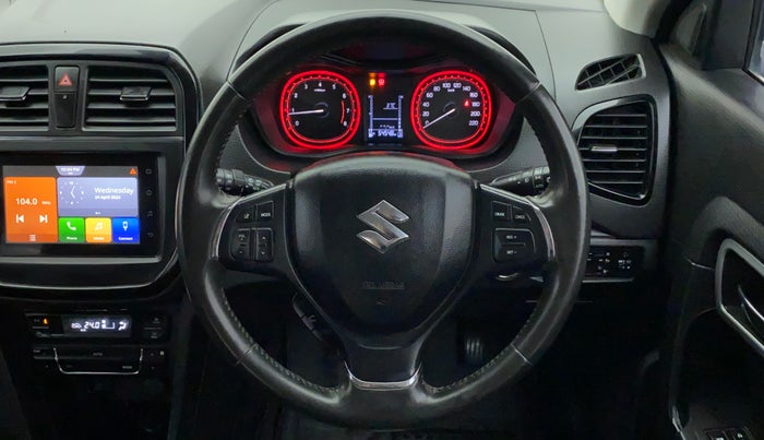 2020 Maruti Vitara Brezza ZXI PLUS DUAL TONE, Petrol, Manual, 54,548 km, Steering Wheel Close Up