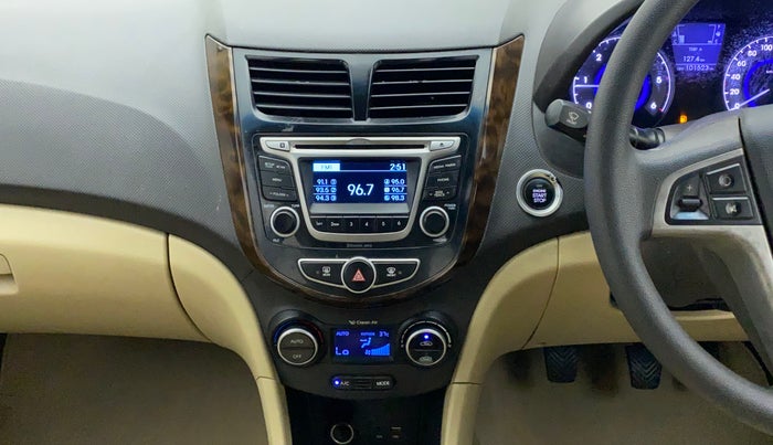 2015 Hyundai Verna FLUIDIC 1.6 CRDI S(O) 4S, Diesel, Manual, 1,01,566 km, Air Conditioner