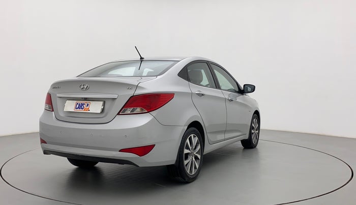 2015 Hyundai Verna FLUIDIC 1.6 CRDI S(O) 4S, Diesel, Manual, 1,01,566 km, Right Back Diagonal