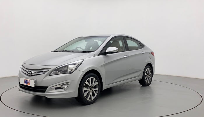 2015 Hyundai Verna FLUIDIC 1.6 CRDI S(O) 4S, Diesel, Manual, 1,01,566 km, Left Front Diagonal