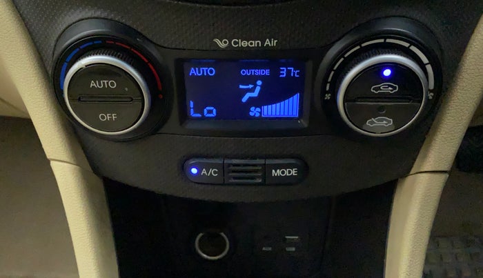 2015 Hyundai Verna FLUIDIC 1.6 CRDI S(O) 4S, Diesel, Manual, 1,01,566 km, Automatic Climate Control