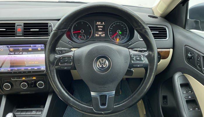 2013 Volkswagen Jetta HIGHLINE TDI AT, Diesel, Automatic, 99,423 km, Steering Wheel Close Up