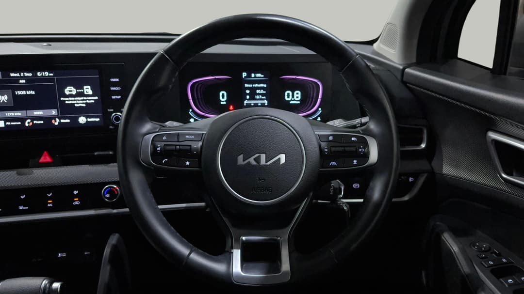 2022 Kia Sportage S (AWD), Automatic, 83608 km, Steering Wheel Close-up