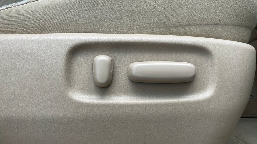 Drivers Side Adjustment Panel