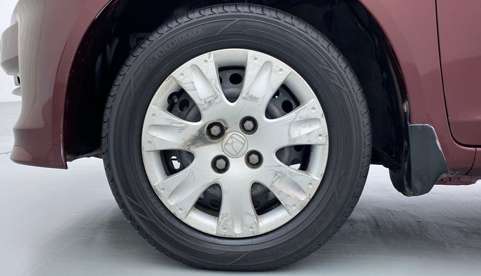 2013 Honda Amaze 1.2 SMT I VTEC, Petrol, Manual, 81,622 km, Left Front Wheel