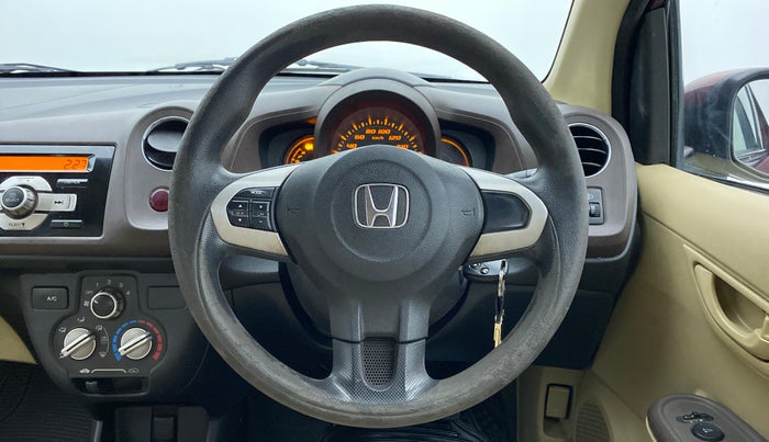 2013 Honda Amaze 1.2 SMT I VTEC, Petrol, Manual, 81,622 km, Steering Wheel