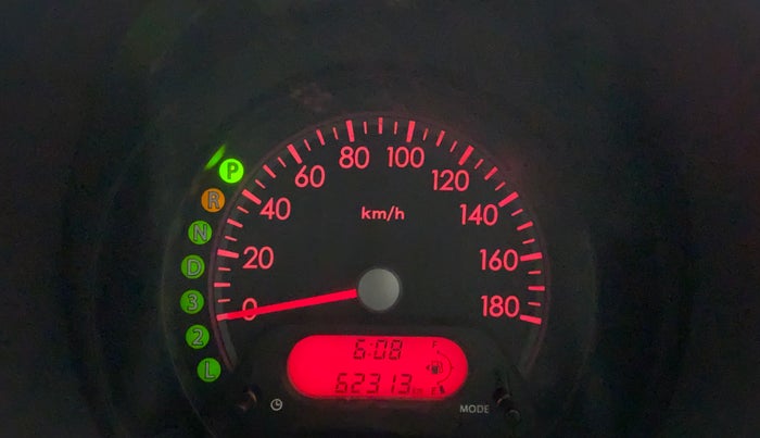 2012 Maruti A Star VXI (ABS) AT, Petrol, Automatic, 62,932 km, Odometer Image