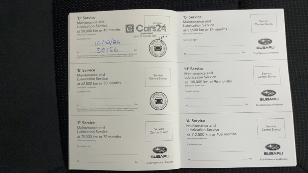 2023 Subaru Forester 2.5i (AWD), Automatic, 50157 km, Service History
