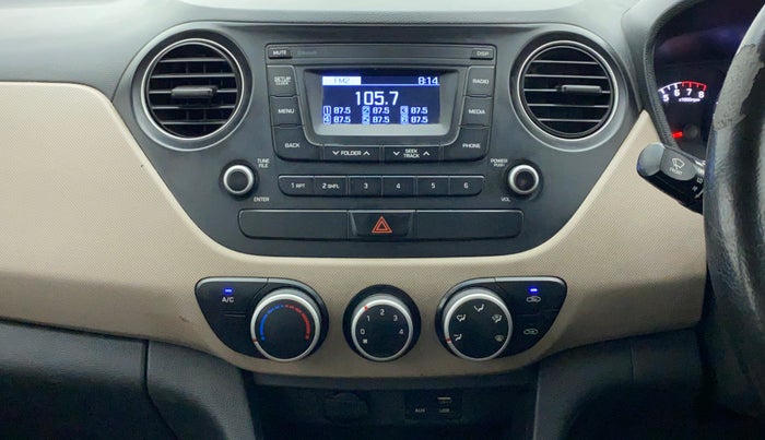 2018 Hyundai Xcent E PLUS, Petrol, Manual, 27,675 km, Air Conditioner