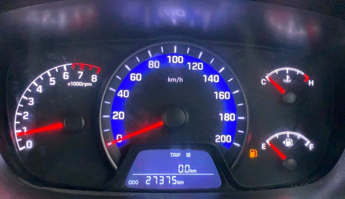 2018 Hyundai Xcent E PLUS, Petrol, Manual, 27,675 km, Odometer Image