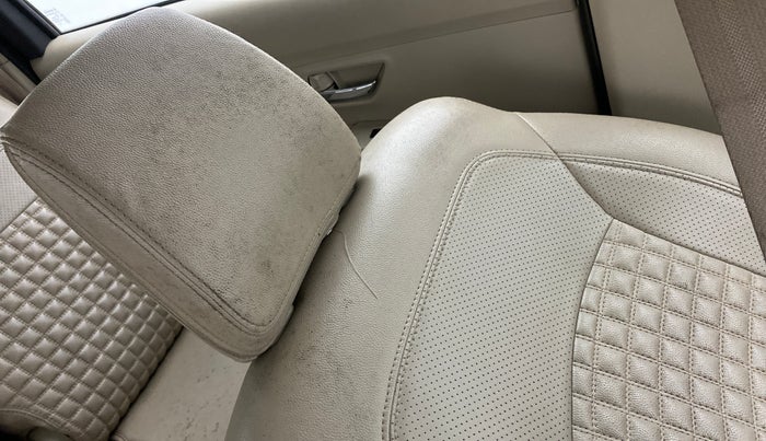 2018 Maruti Ertiga VXI AT SHVS, Petrol, Automatic, 79,430 km, Front left seat (passenger seat) - Cover slightly stained