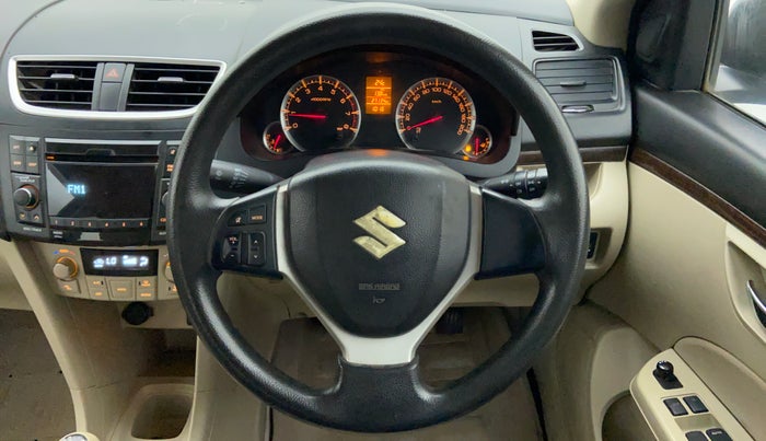 2013 Maruti Swift Dzire ZXI 1.2 BS IV, Petrol, Manual, 27,191 km, Steering Wheel Close Up