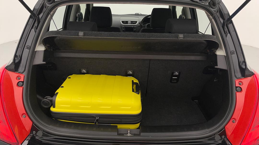 2015 Suzuki Swift Gl, Automatic, 122932 km, Boot Inside View with Luggage