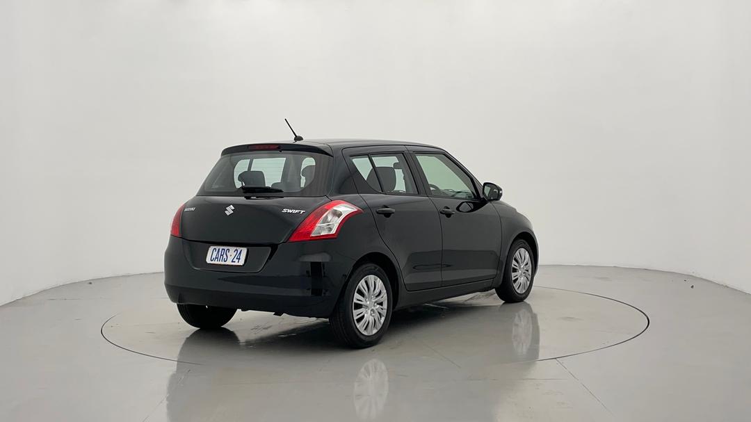 2015 Suzuki Swift Gl, Automatic, 122932 km, Right Back Diagonal (45- Degree) View